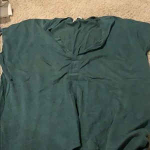Madewell loose green shirt!